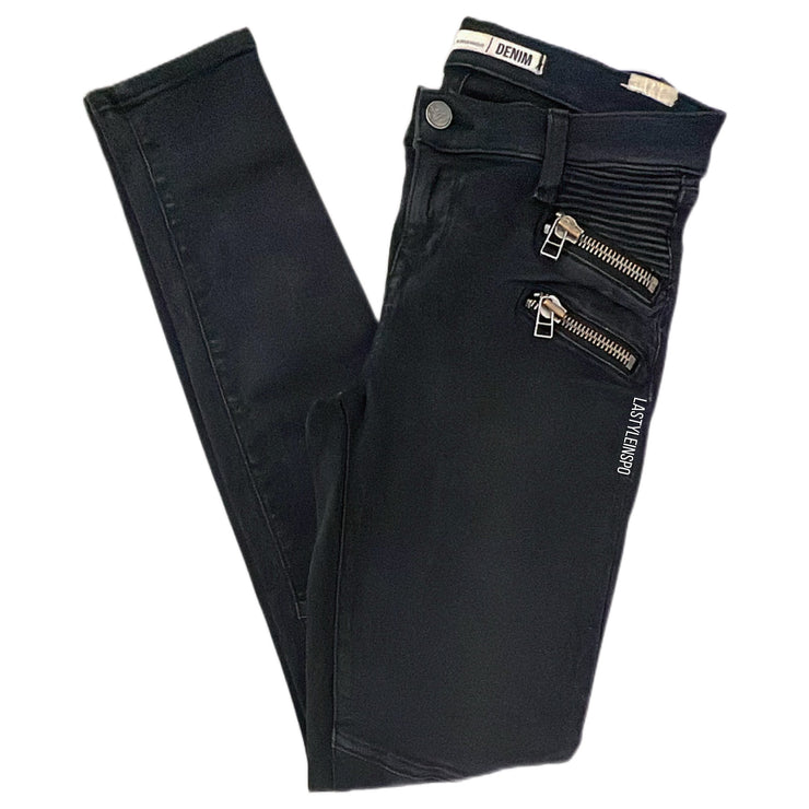Lovers + Friends Cole Moto Jeans Remington 26