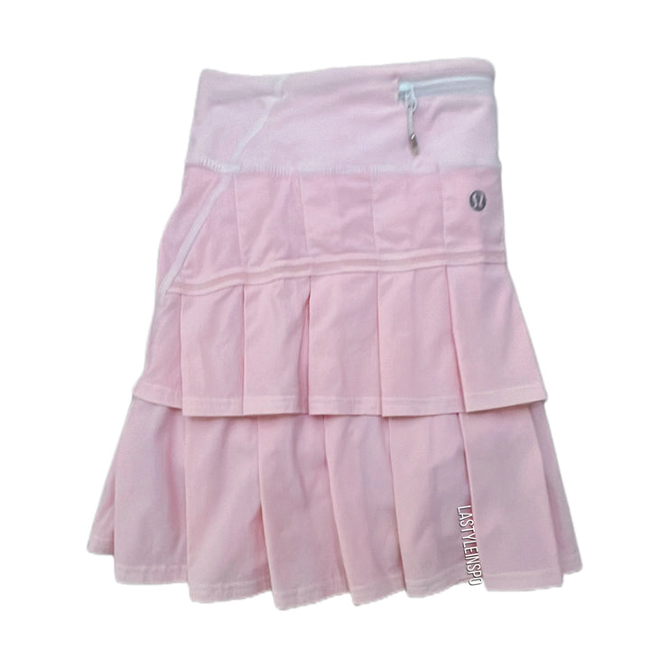 Lululemon Pace Setter Skort Blushed Pink Tennis Skirt Size 6
