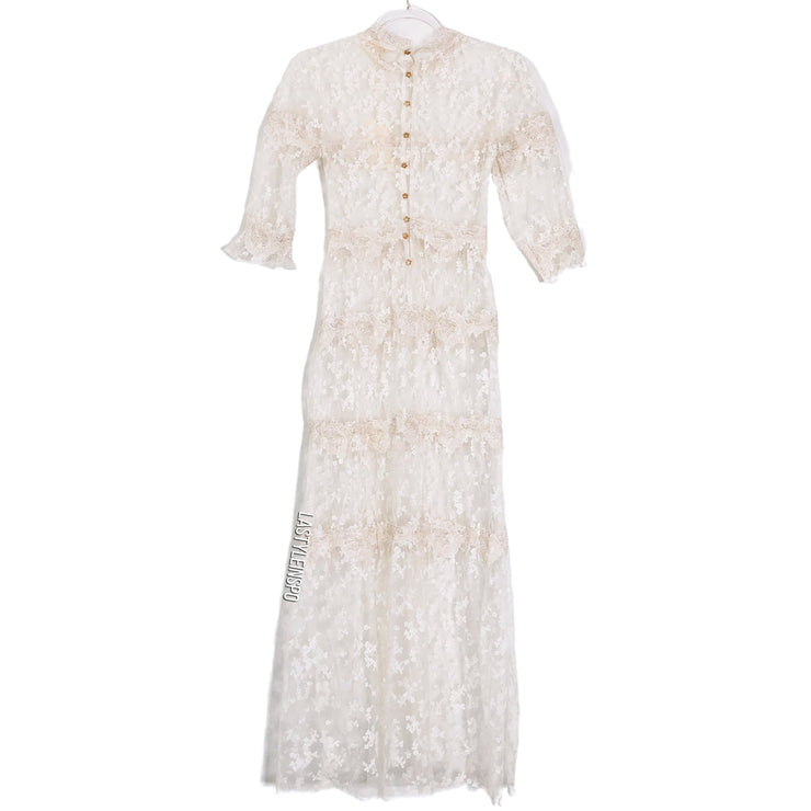For Love and Lemons Rosebud Maxi Dress Size XS