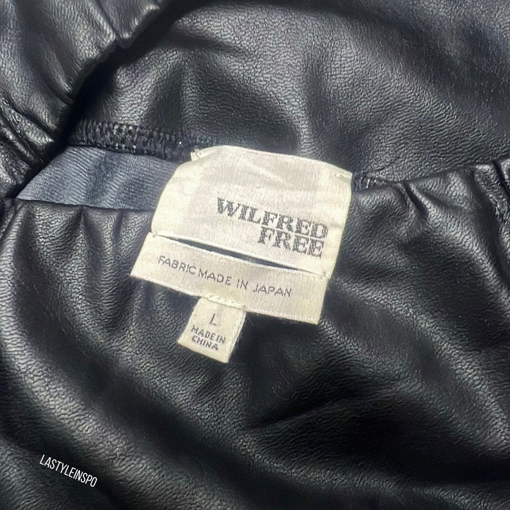 Wilfred Daria High-Rise Womens Casual Pants Vegan Leather As Seen on Kendall Jenner Size L