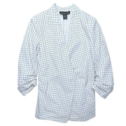 Rachel Zoe Contemporary Open Womens Blazer Rayon White Size Medium