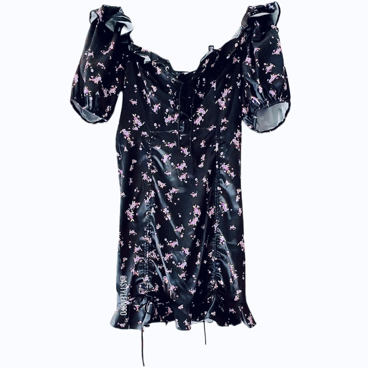 Secret Agent Puffed Sleeves Size XS