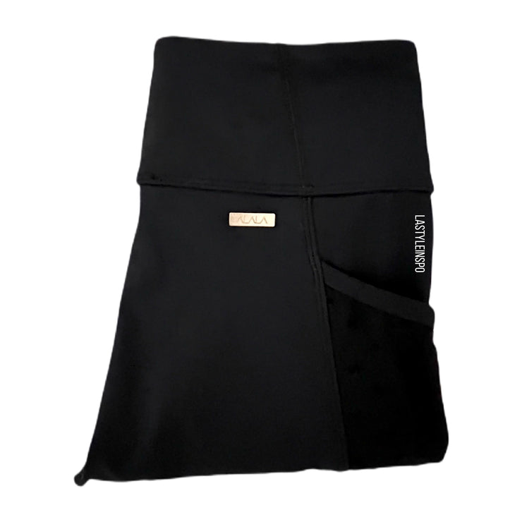 Alala Sporty Leggings Side Mesh Dotted Black Size XS