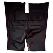 Alice + Olivia Satin Dress Casual Pants Straight Flared Size 0