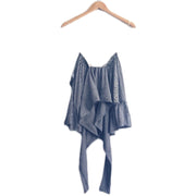 Skylar + Madison Tribe dress Tie Bow Striped Size Small