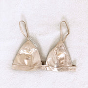 For Love and Lemons Metallic Top Size Small