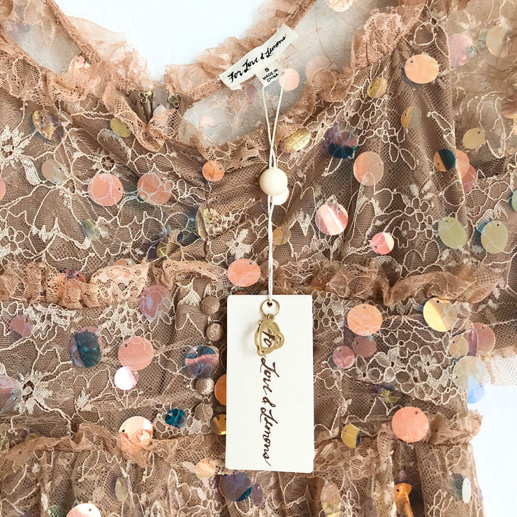 For Love and Lemons Ace Mini Dress Size S