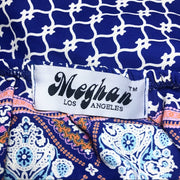 Meghan LA Full Length Maxi Dress Slits Size Medium