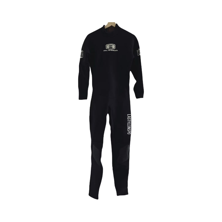 Aleeda Mens Wet Suit Black Size 40