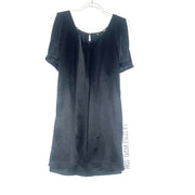 7 For All Mankind Silk Dress Black Size XS