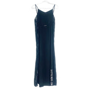 Lovers + Friends Maxi Dress Side Laced Size Small Black