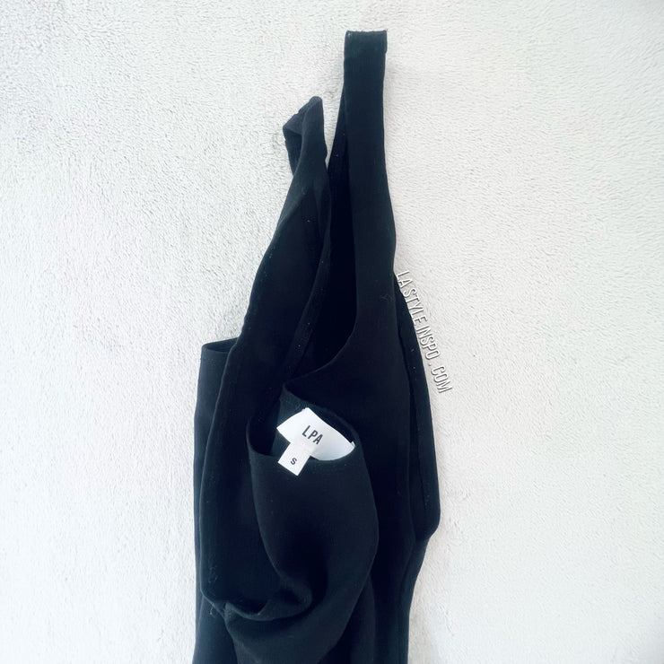 LPA Black Bodysuit 23 As Seen On Kim Kardashian S