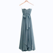 Jenny Yoo Annabelle Convertible Blue Mayan Maxi Dress Size 0