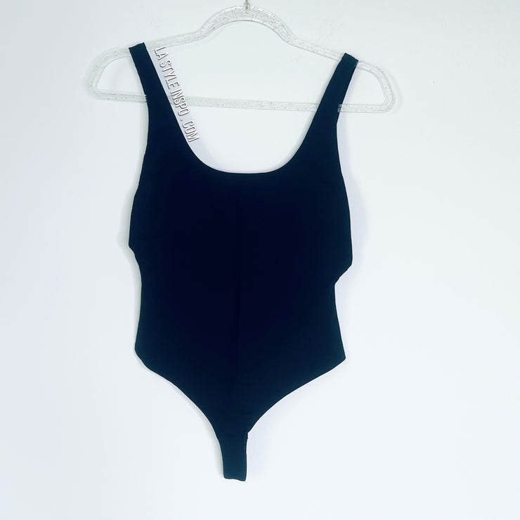 LPA Black Bodysuit 23 As Seen On Kim Kardashian S