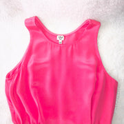 Wilfred Silk Dress Pink Bubblegum Size 4