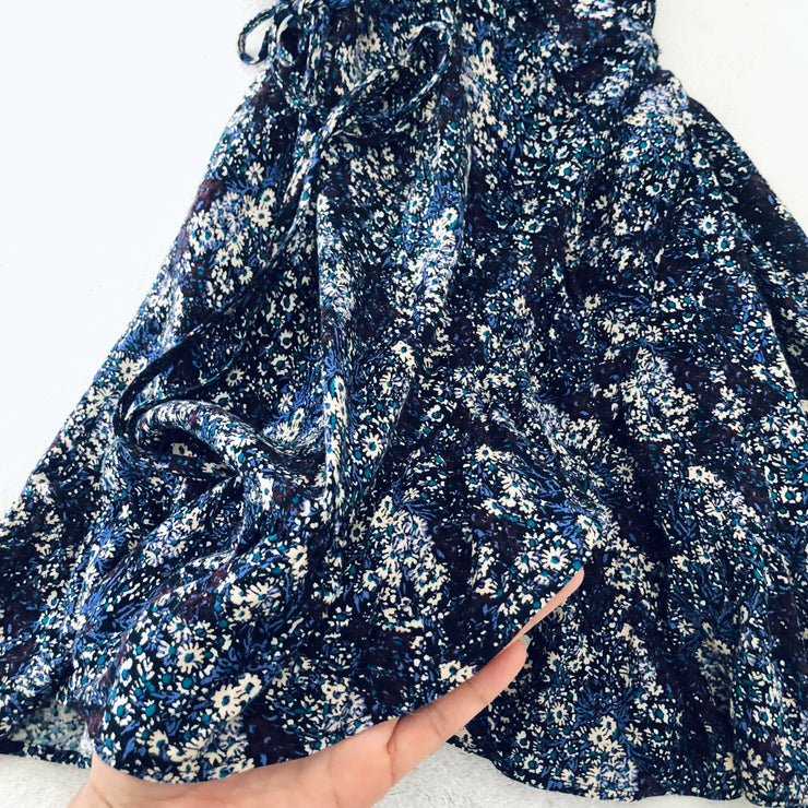 Free People Wrap Dress Ruffled Edge Size Small