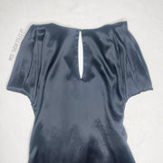 7 For All Mankind Silk Dress Black Size XS