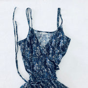 Free People Wrap Dress Ruffled Edge Size Small
